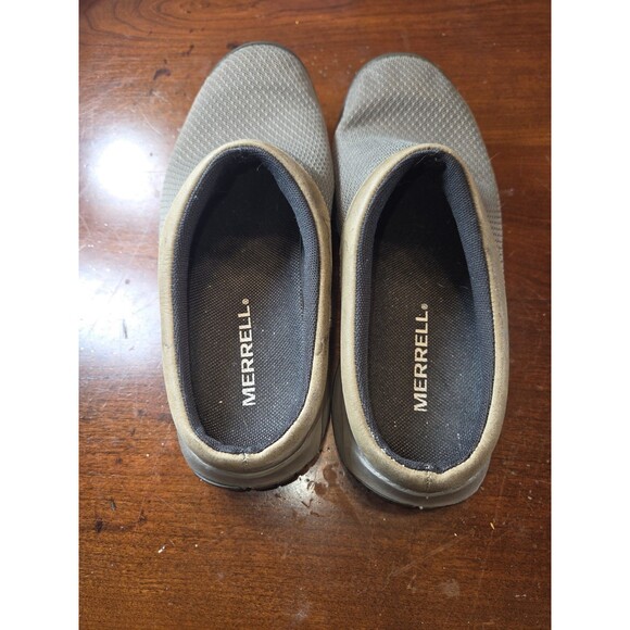 Merrell Encore Breeze 4 Clog Women's 6.5 Grey Mesh Slip On Mule Shoe J003256 - Picture 4 of 5